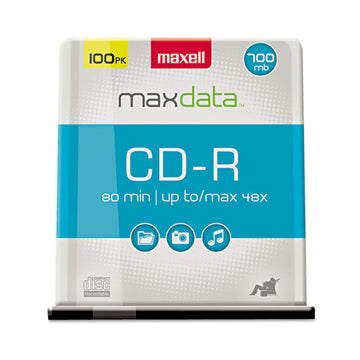 Maxell® Cd-r Discs, 700 Mb-80 Min, 48x, Spindle, Silver, 50-pack freeshipping - TVN Wholesale